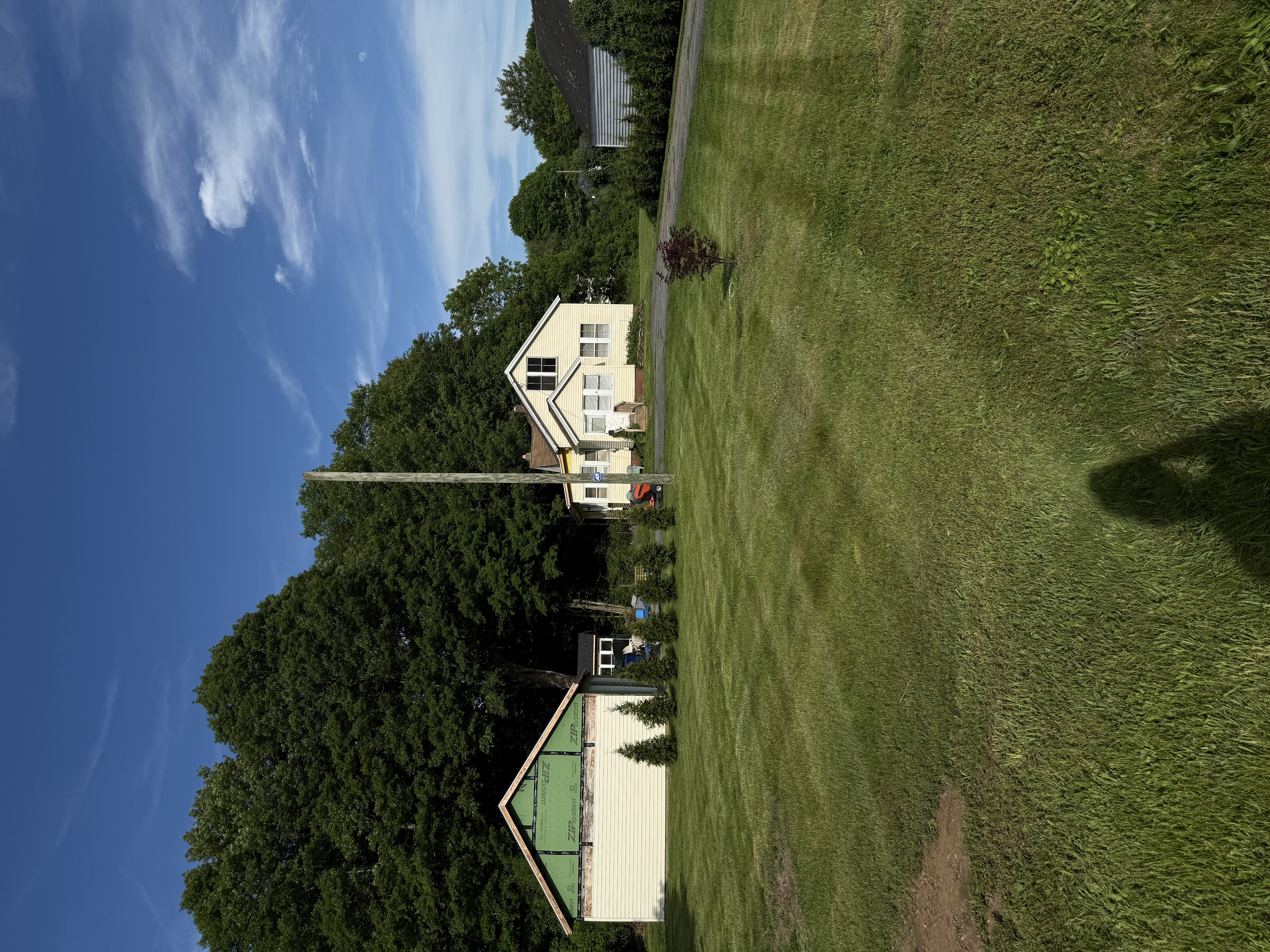 Recent landscaping work in Eastern CT